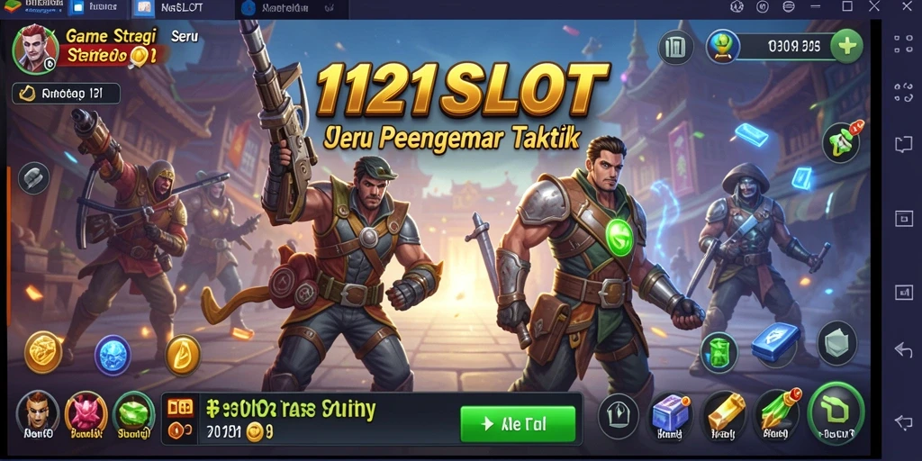 Tampilan gameplay mendebarkan dari 1121SLOT yang penuh strategi.