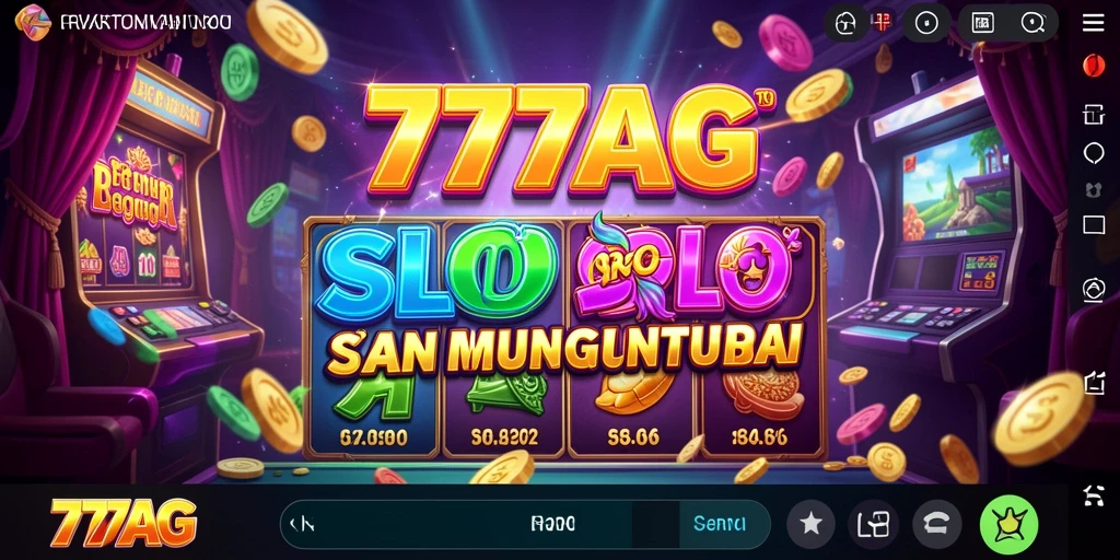 Tampilan utama gameplay Slot yang seru dan mengasyikkan.