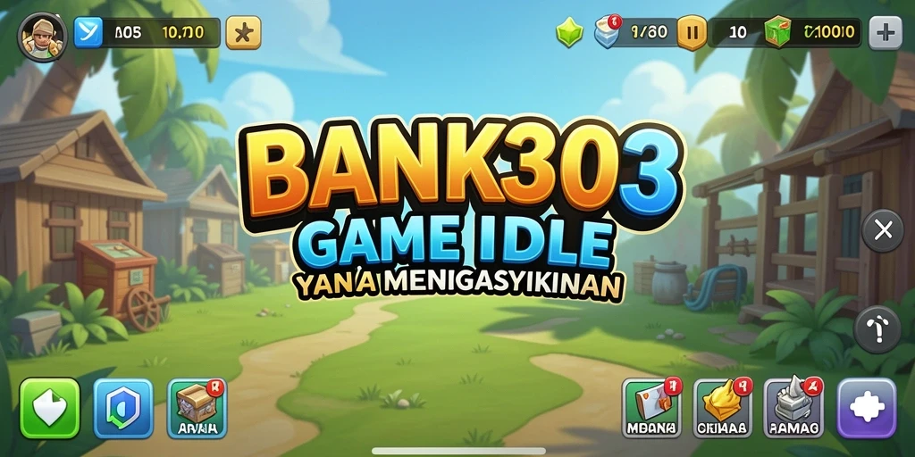 Tampilan gameplay BANK303 yang menarik dan santai.
