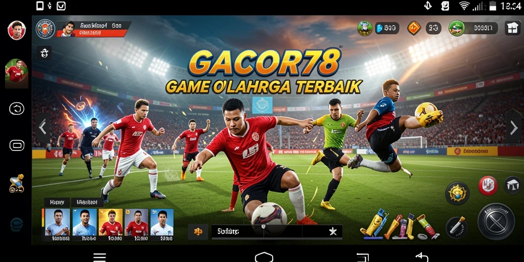 Tampilan utama gameplay GACOR78 yang menarik dan seru.
