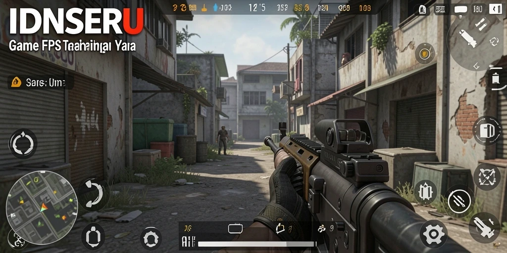 Tangkapan layar menampilkan gameplay seru di IDNSERU.