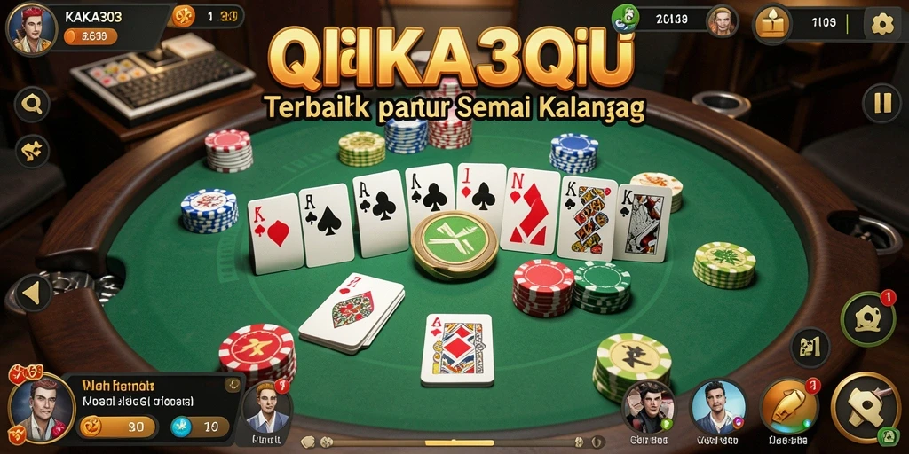 Gameplay seru QiuQiu di KAKA303 yang penuh strategi.