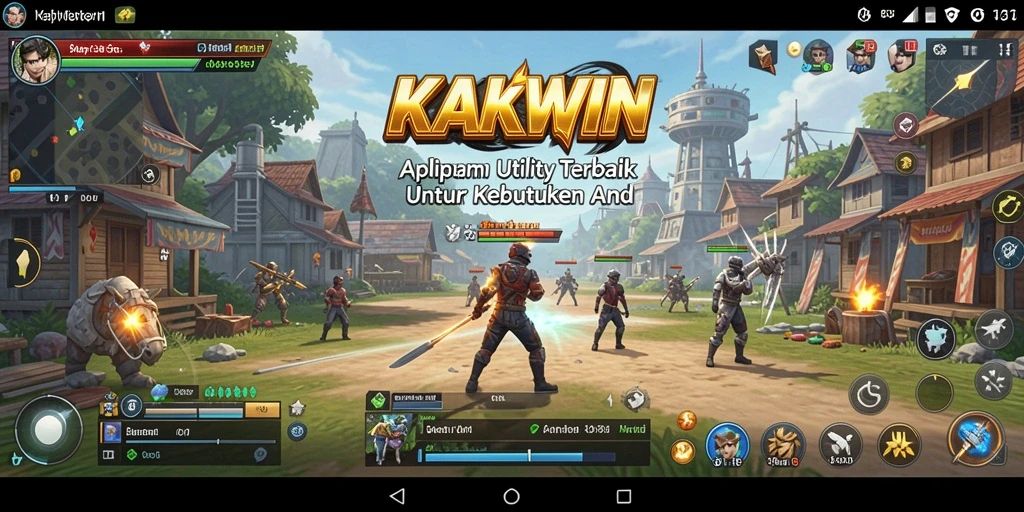 Tangkapan layar utama KAKWIN menunjukkan antarmuka aplikasi Utility yang sederhana dan efektif.