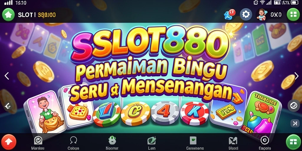 Tampilan gameplay SLOT88 yang seru dan interaktif dalam permainan Bingo.